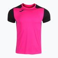 Maglia da corsa Joma Record II fluor rosa/nero da uomo 9