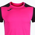 Maglia da corsa Joma Record II fluor rosa/nero da uomo 11