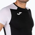 Maglia da corsa Joma Record II da uomo, nero/bianco 4