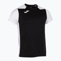 Maglia da corsa Joma Record II da uomo, nero/bianco 7