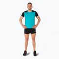 Maglia da corsa Joma Record II turchese nera da uomo 2