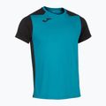Maglia da corsa Joma Record II turchese nera da uomo 9