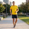 Maglia da corsa Joma Record II da uomo, giallo 10