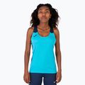 Maglia da corsa Joma Record II Tank Top fluor turchese/navy da donna