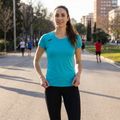 Maglia da corsa Joma Record II fluor turchese da donna 5