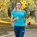 Maglia da corsa Joma Record II da donna, turchese 4