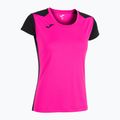 Maglia da corsa Joma Record II fluor rosa/nero da donna 5