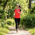 Maglia da corsa Joma Record II fluor coral/nero da donna 12