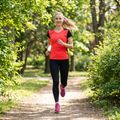 Maglia da corsa Joma Record II fluor coral/nero da donna 13