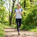 Maglia da corsa Joma Record II donna bianco/royal 11
