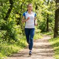 Maglia da corsa Joma Record II donna bianco/royal 12