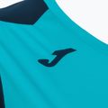 Maglia da corsa Joma Record II fluor turchese/navy da donna 3