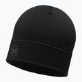 BUFF Berretto invernale leggero in lana merino tinta unita nero 4