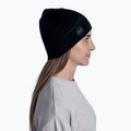 BUFF Berretto invernale leggero in lana merino tinta unita nero 6