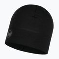BUFF Berretto invernale Midweight in lana merino tinta unita nero