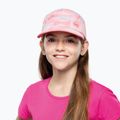Cappellino con visiera da bambino BUFF 5 Panel heavens pink/pink 3