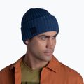 BUFF Berretto invernale in lana merino Ervin denim 5