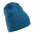 BUFF Berretto invernale pesante in lana merino blu polvere