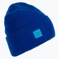 BUFF Berretto invernale a maglia incrociata in tinta unita blu azzurro