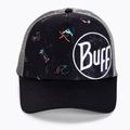 Cappello da baseball BUFF Trucker Logo Collection Kaleat nero 4