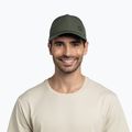 Cappellino con visiera Buff Summit solid khaki 3