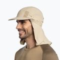 Cappellino con visiera BUFF Desert solid birch grey 7