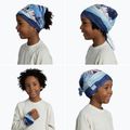 Sciarpa multifunzionale per bambini BUFF Original Ecostretch Pow Riam Blue 5