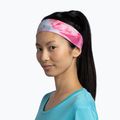 Fascia per la testa BUFF CoolNet UV Slim emerald fluor fuchsia 3