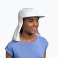 Cappellino con visiera BUFF Desert solid white 8