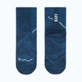 Calzini BUFF Dryflx Quarter blue 3