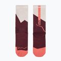 Calze BUFF Midweight Crew wine 3