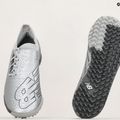 Scarpe da calcio per bambini New Balance Furon v7 Dispatch JNR TF argento 12