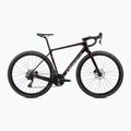 Bicicletta da ghiaia Orbea Terra M30 Team 2024 vino rosso carbonio vista