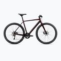 Orbea Vector 35 2025 rosso bordeaux metallizzato city bike