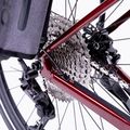 Orbea Vibe H10 EQ 36V 6.9Ah 248Wh 2022 rosso scuro metallizzato bici elettrica 8