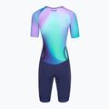 Body da triathlon da donna Orca Athlex Aero Race Suit blue print 2