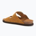 Genuins Hawaii Velour camel infradito da donna 3