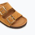 Genuins Hawaii Velour camel infradito da donna 7