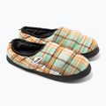Pantofole invernali Nuvola Classic Scotland verde/arancione 10
