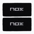 Fasce da polso in spugna NOX Wristband with Logo 2 szt. black/white