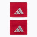 Polsini da polso adidas Wristband S 2 pezzi red/grey