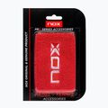 Fasce da polso in spugna NOX Wristband with Logo 2 szt. white/blue