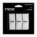 Manopole per padel NOX Pro Perforated Overgrip 3 pcs. white