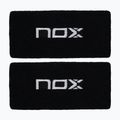 Fasce da polso in spugna NOX Wristband with Logo 2 szt. black/white