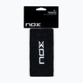 Fasce da polso in spugna NOX Wristband with Logo 2 szt. black/white 2