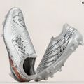Scarpe da calcio per bambini New Balance Furon v7 Dispatch JNR FG argento 13