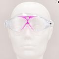 AQUA-SPEED maschera da nuoto per bambini Zephyr rosa/trasparente 7