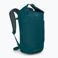 Zaino Osprey Transporter Roll Top WP 30 l, blu notte e giungla 2