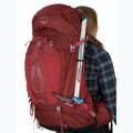 Zaino da trekking da donna Osprey Aura AG 65 l XS-S berry sorbet red 10