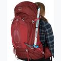 Zaino da trekking da donna Osprey Aura AG 65 l M-L berry sorbet red 9